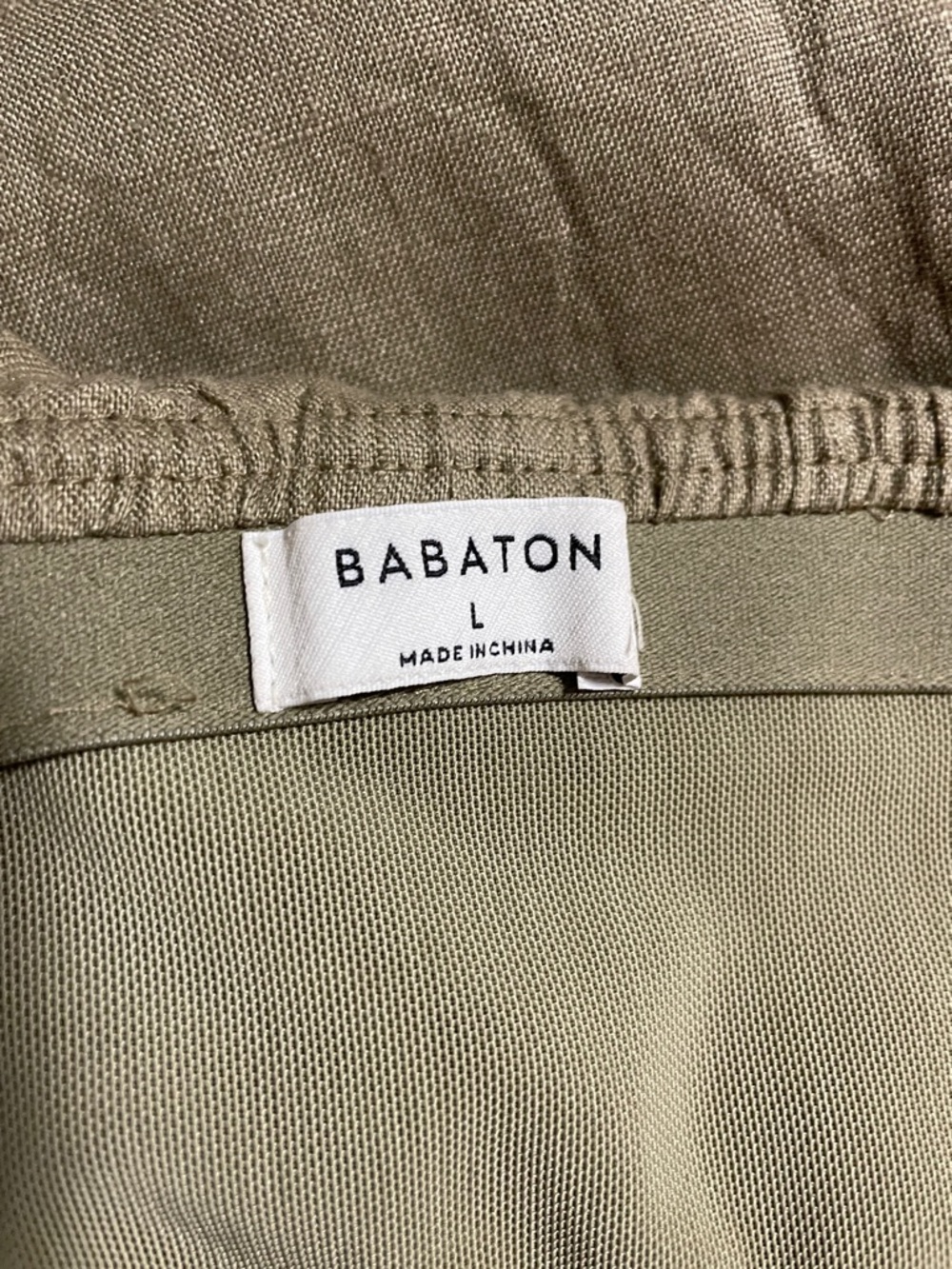 Aritzia Babaton Olive Strapless Midi Dress Size Large - Picture 7 of 10